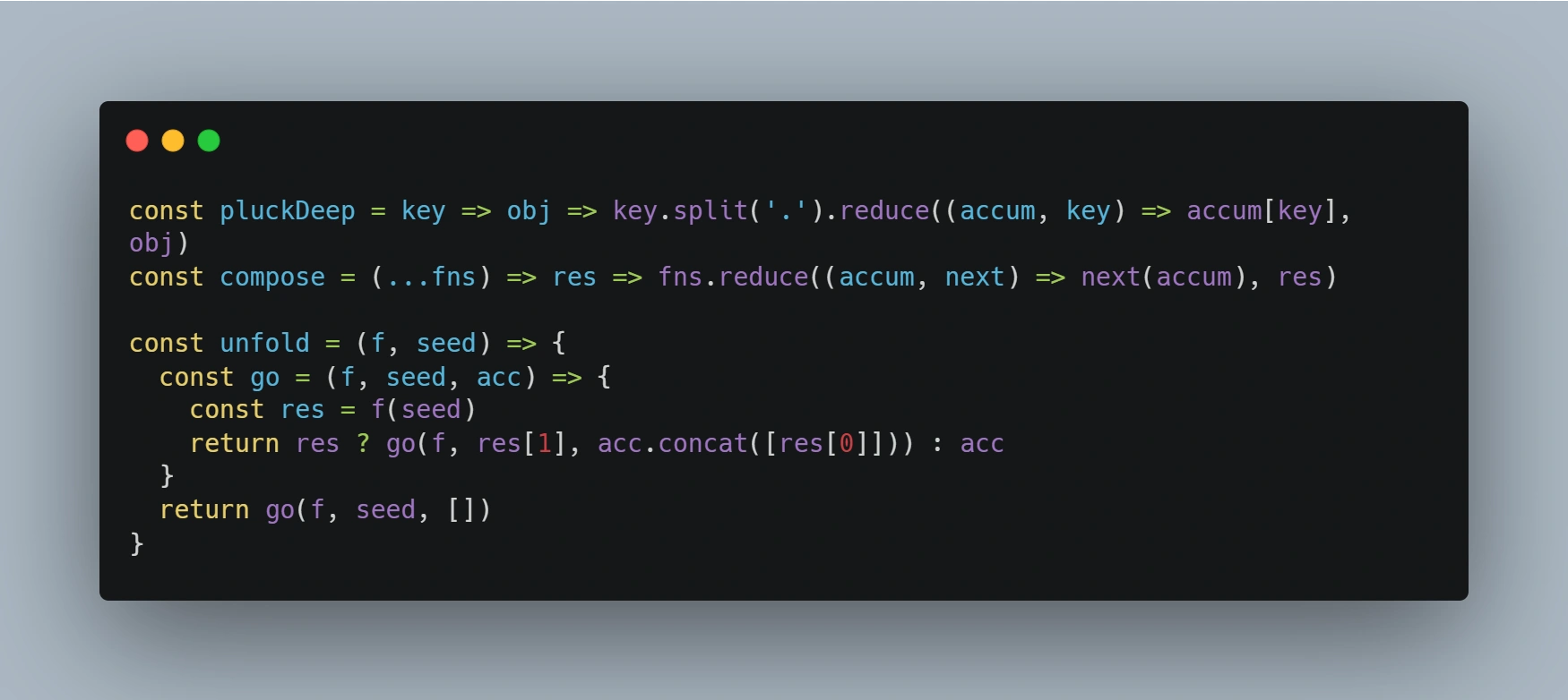 ตัวอย่างการใช้ Carbon แสดงโค้ดแบบดั้งเดิม
